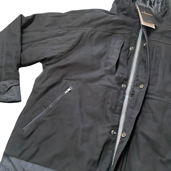 Forcefield - Men’s Insulated Canvas Utility Parka Jacket - Picture 5 of 9